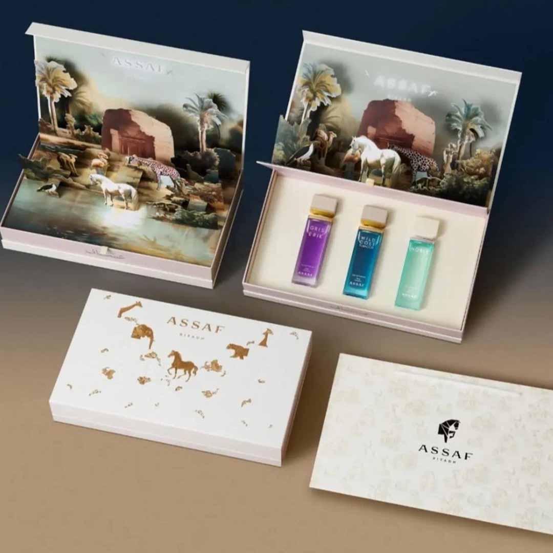 مجموعة عطور عساف - 3 عطور 100 مل
